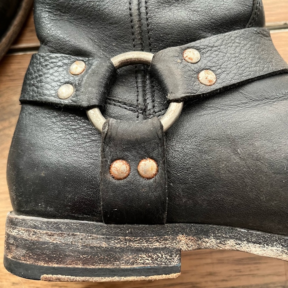 Frye black Phillip harness boots - Picture 11 of 13